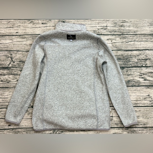 Simply Southern Tried & True Women's Sweater, Bear Jeep Aztec, Gray Size Small - Picture 15 of 15